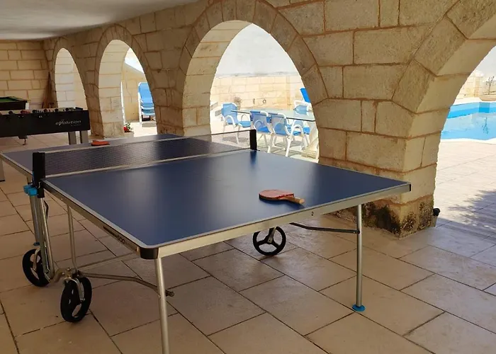 Stunning With Pool, Table Tennis, Table Soccer And A Pool Table Villa Naxxar